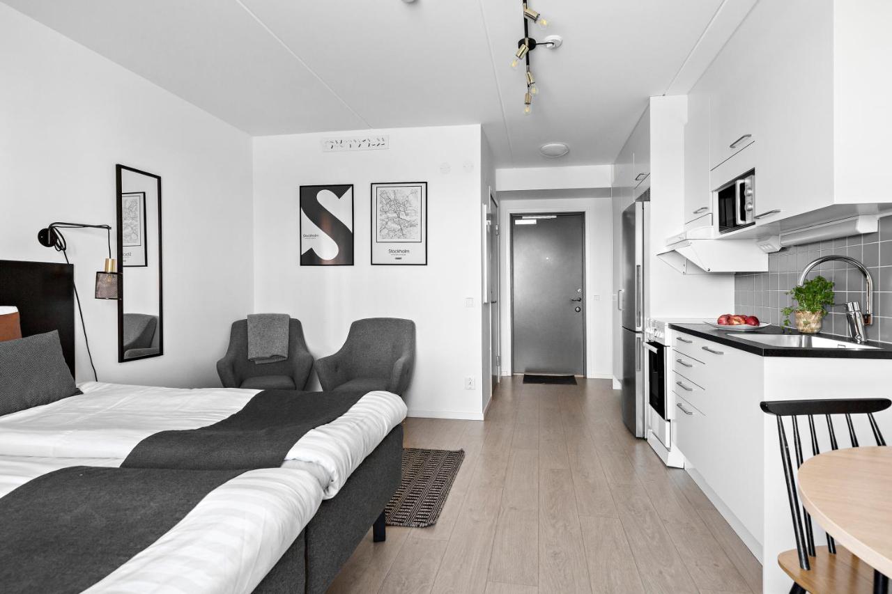 Forenom Hotel Flemingsberg - 10Min From Aelvsjoe 후딩에 객실 사진